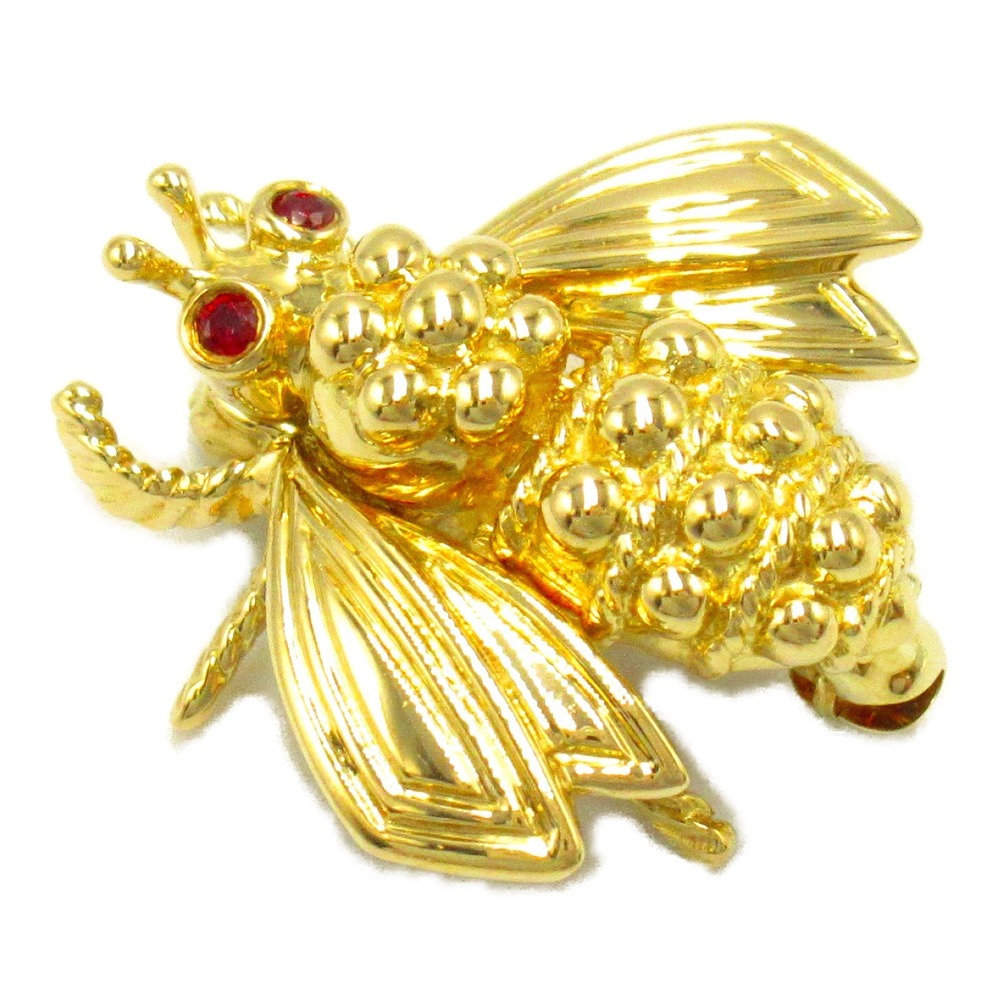 Tiffany Ruby Brooch Yellow Gold Ruby - image 1